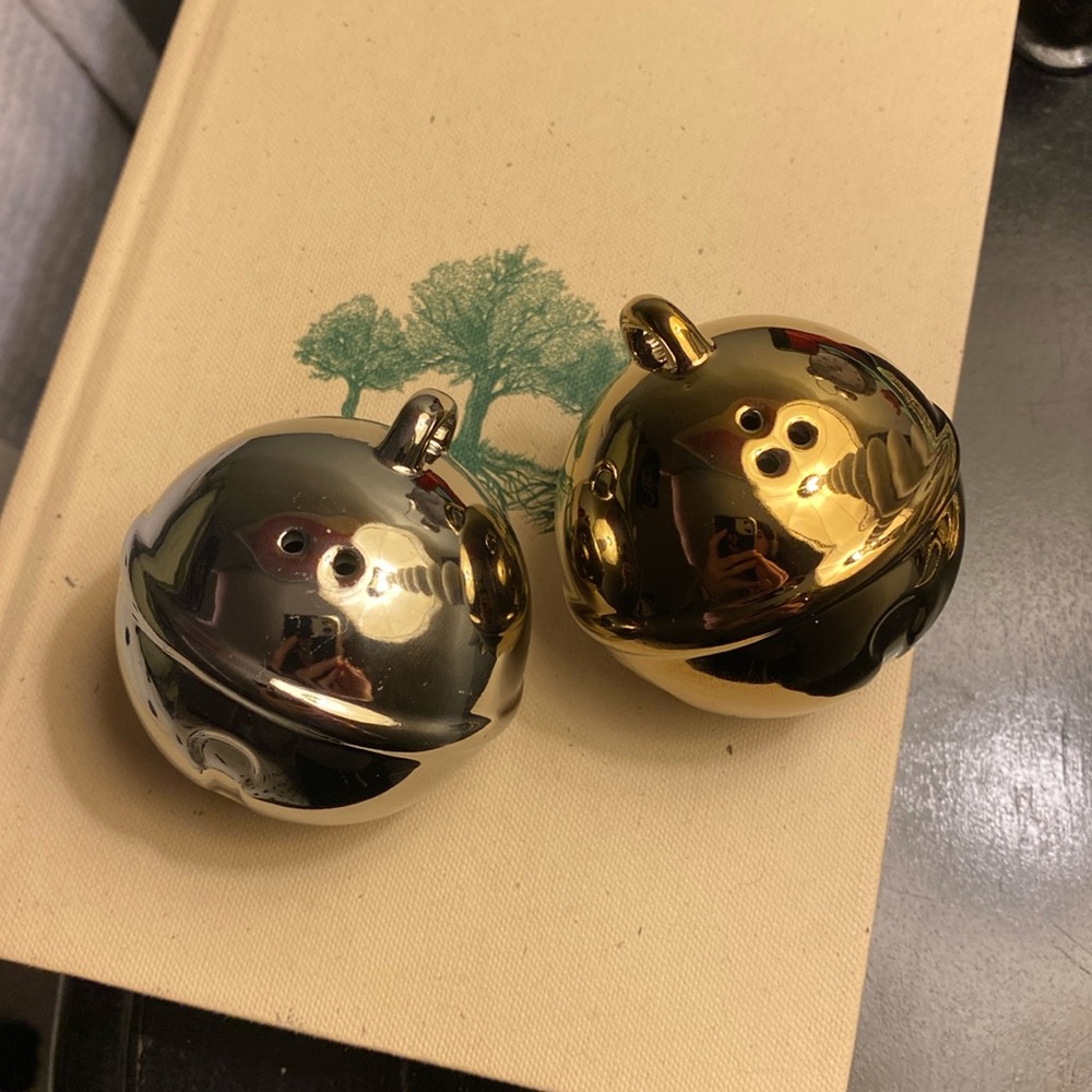 Bell Salt and Pepper Shakers